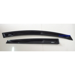 กันสาดฝน สีดำ ใส่รถยนต์ Ford Fiesta 4 ประตู กันสาดฝน สีดำ ใส่รถยนต์ Ford Fiesta 4 ประตู